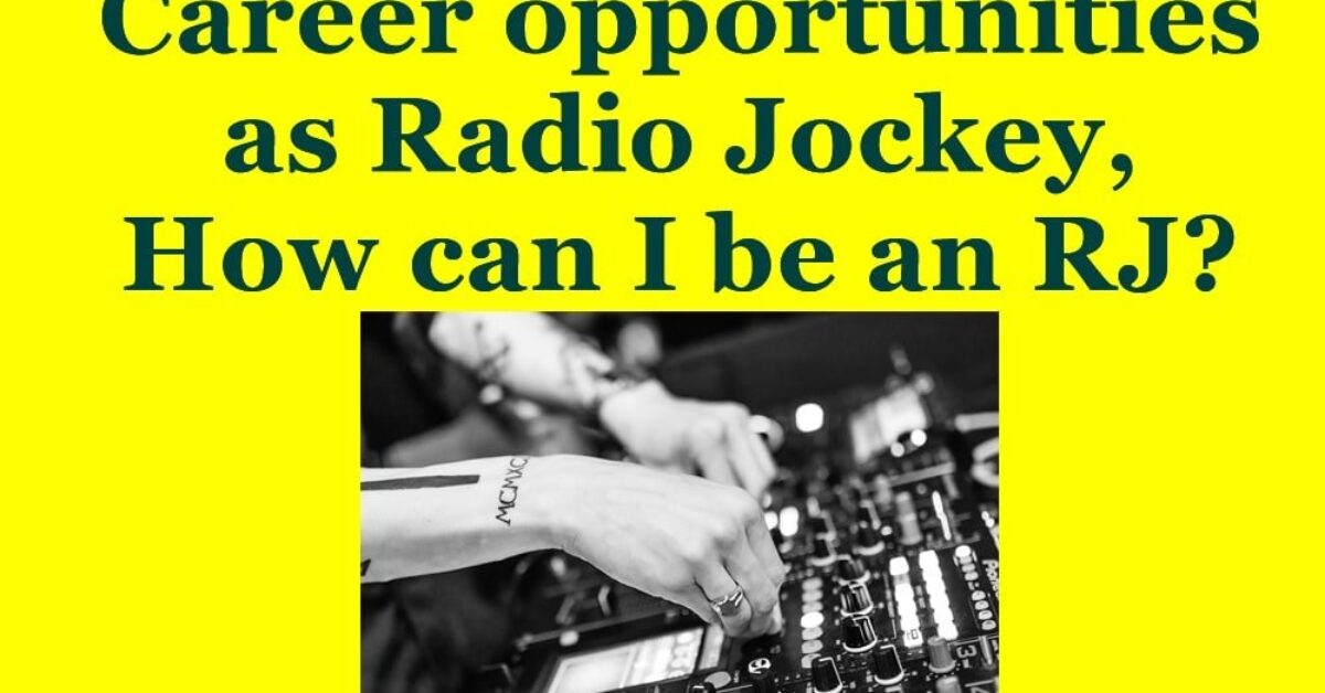 Radio Jockey Careers | Courses, Colleges, Jobs & Salary