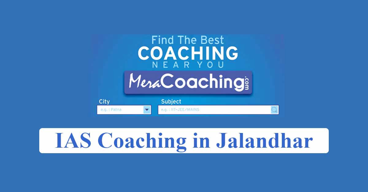 IAS Coaching in Jalandhar