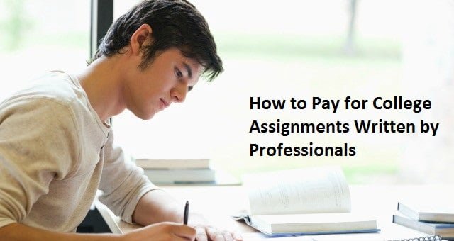 College Assignments Written by Professionals