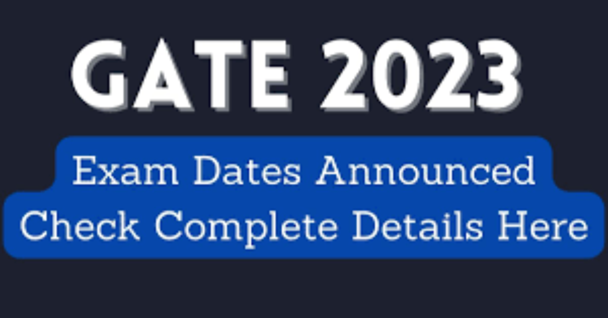 GATE 2023 examination will be held on February 2023 by IIT Kanpur