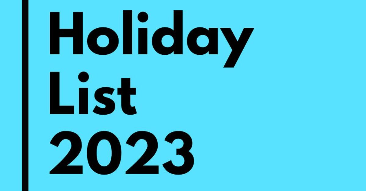 UP Government releases holiday list for year 2023