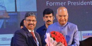 Read more about the article Business schools should focus on producing, entrepreneurs, socially responsible business leaders, says President Ram Nath Kovind